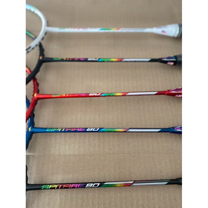 Jual RAKET BADMINTON POWERMAX SPITFIRE 80 33LBS | Shopee Indonesia