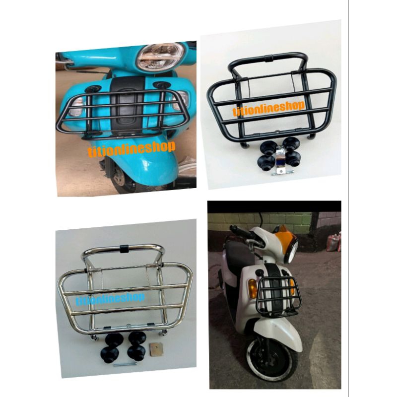 Jual Front Rack / Rak depan untuk Yamaha Fazzio aksesoris Fazzio ...
