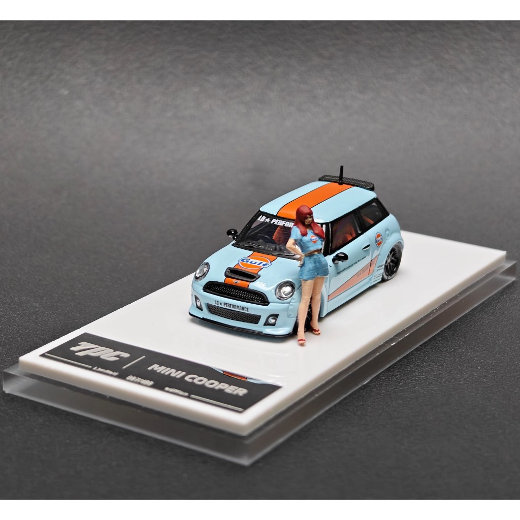 Jual TPC LBWK Mini Cooper GULF Limited Edition With Figure | Shopee ...