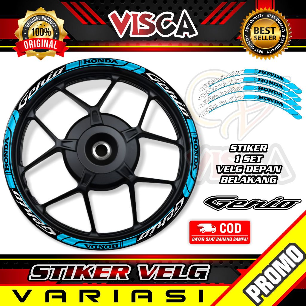 Jual Stiker Velg Sticker Velk Stiker Cutting Velg Stiker Velk