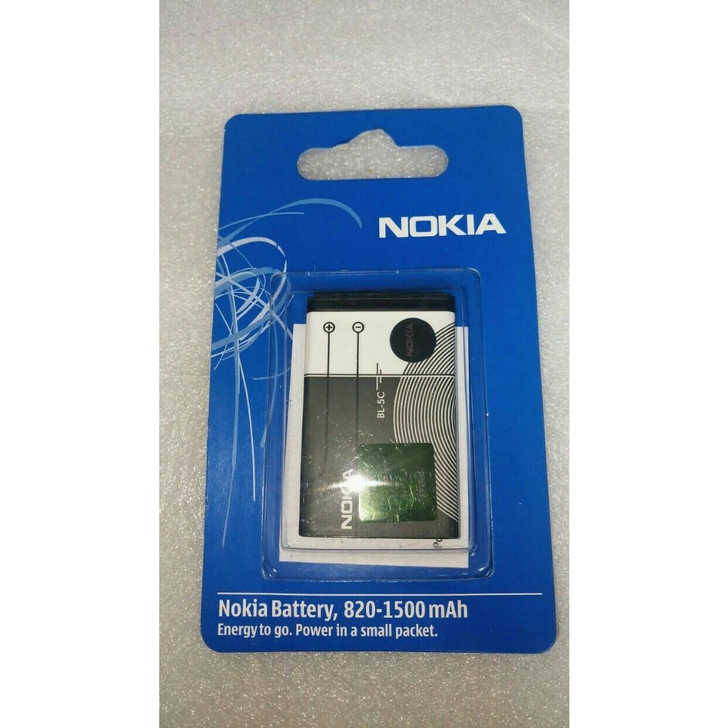 Jual Baterai Nokia BL-5C Original 95% / Batre Nokia BL5c/ BL5c/BL 5C ...