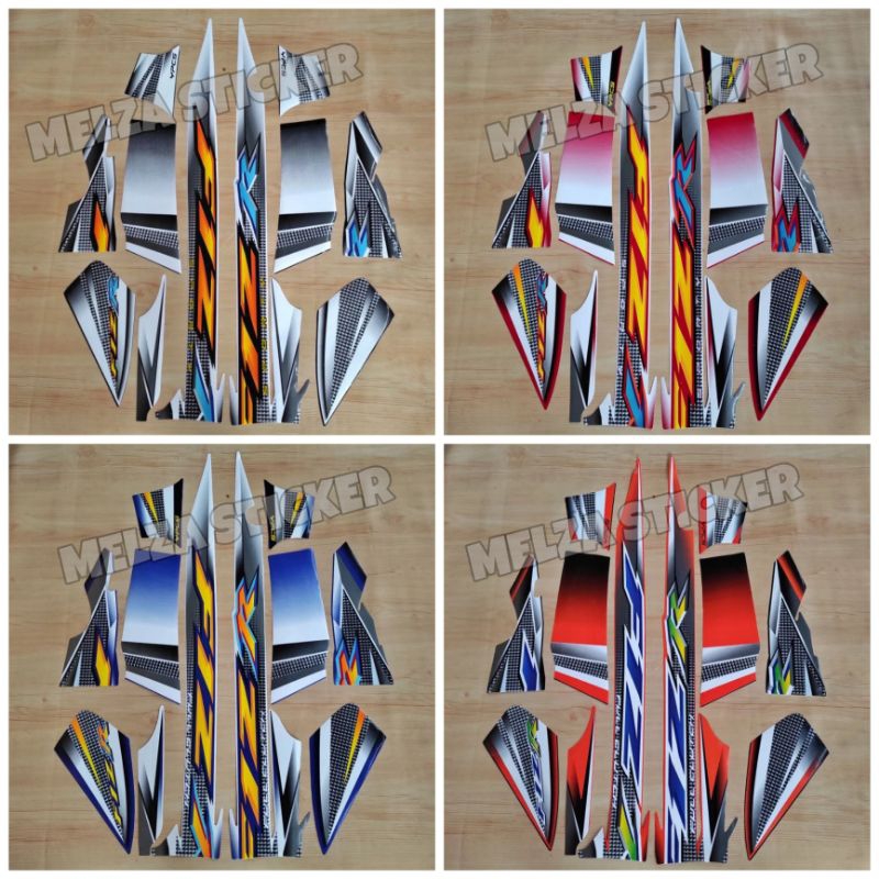 Jual Stiker Striping Motor F1ZR / FIZR 2004 Sticker Lis Body Standar ...