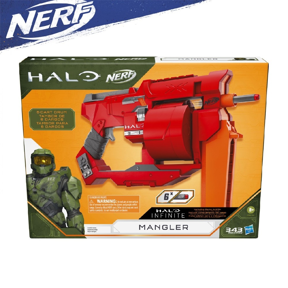 Jual NERF X HALO Infinite Mangler Blaster NRRE9274 | Shopee Indonesia