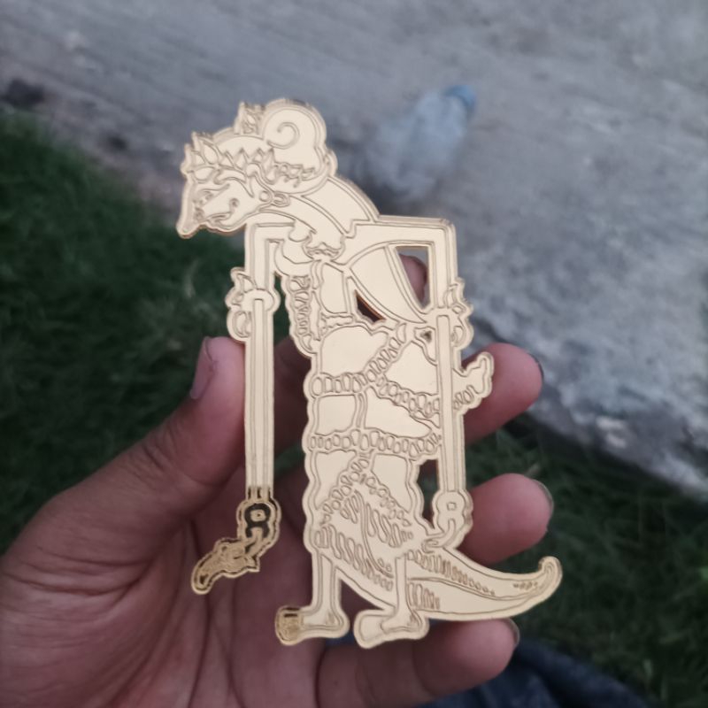 Jual Wayang Rama shinta akrilik Miror gold | Hiasan Mahar Wayang ...