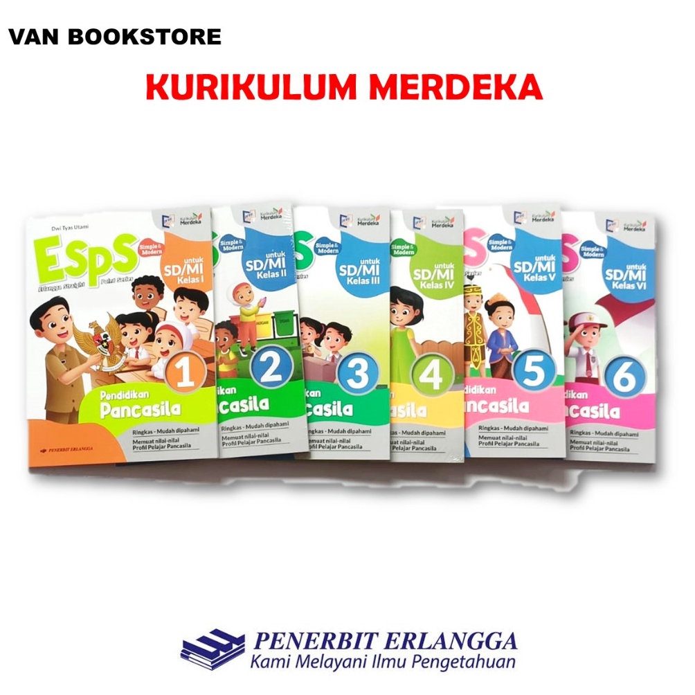 Jual Kemasan Baru Esps Pendidikan Pancasila SD Kelas 1 2 3 4 5 6 ...