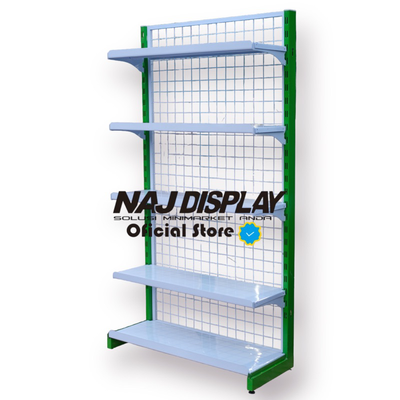 Jual Rak minimarket Single wall Star 5 susun diskon hingga 50 persen ...