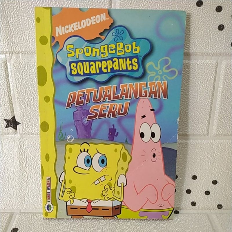 Jual Komik Warna Spongebob Squarepants Dan The Powerpuff Girls Dan Ben