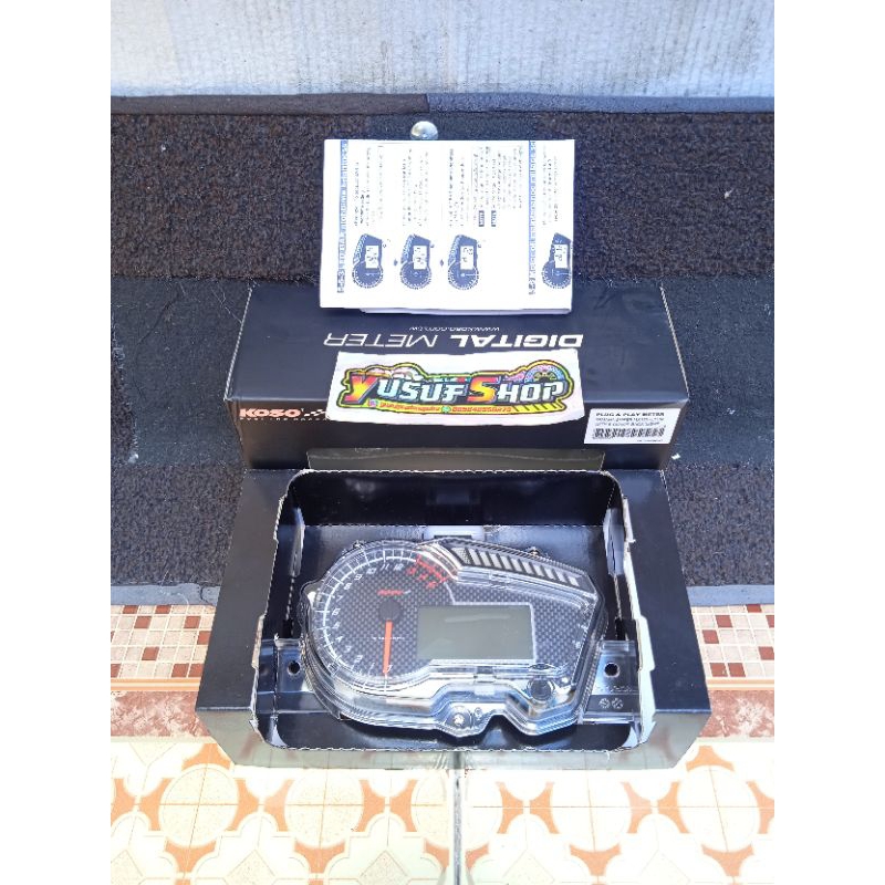 Jual speedometer digital original koso Yamaha Mx King 150 Lc 150 Shopee Indonesia