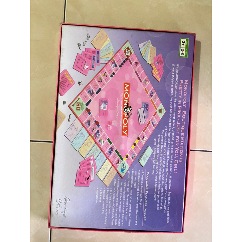Jual Monopoly Pink Boutique Edition | Shopee Indonesia
