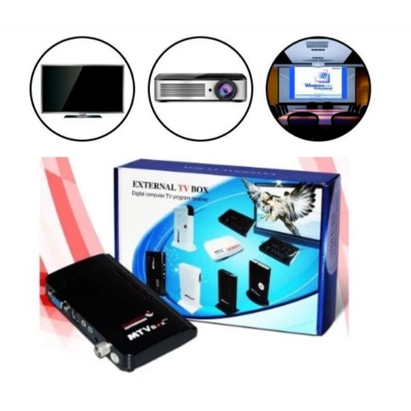 Jual TV Tuner EYOTA MTV Box Receiver siaran channel Analog output VGA ...