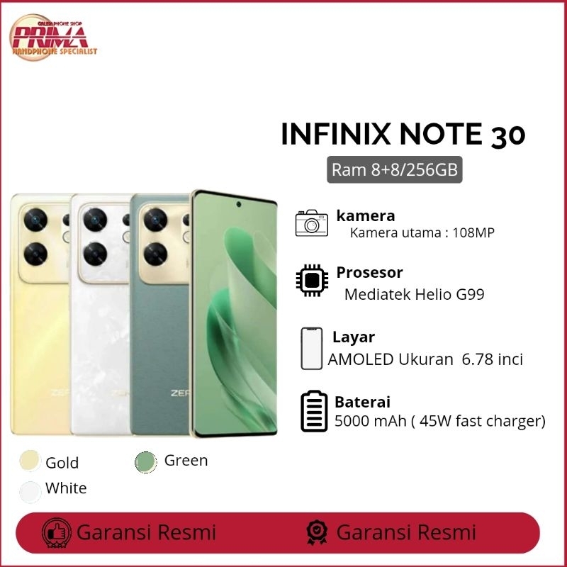 Jual Infinix Zero 30 4g 8/256GB | Shopee Indonesia