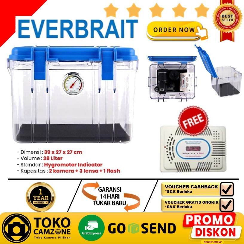 Jual Everbrait Dry Box R20 with Silicagel | Shopee Indonesia