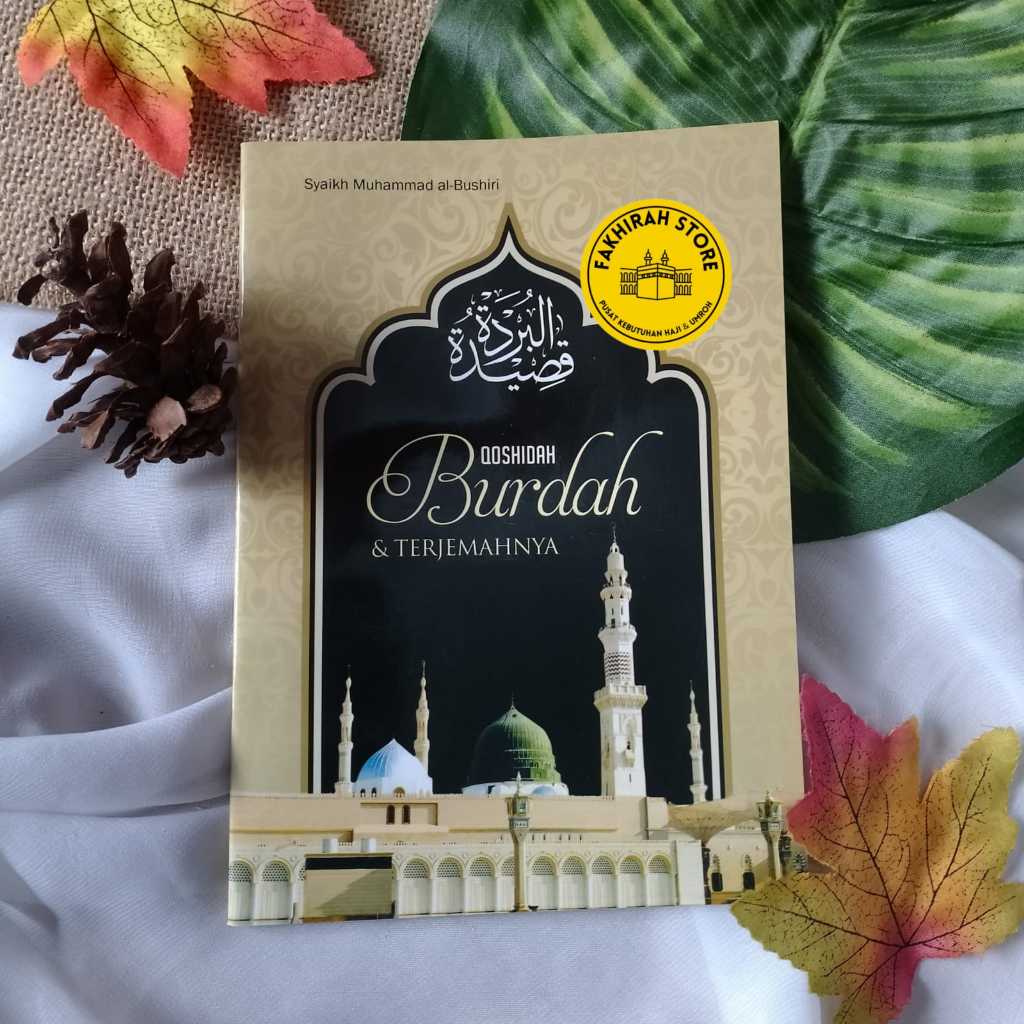 Jual QOSHIDAH BURDAH DAN TERJEMAH BESAR Qosidah Burdah & Terjemah ...