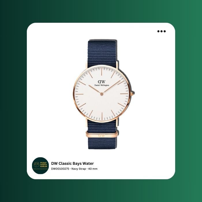 Jual ORIGINAL 100 Jam Tangan Daniel Wellington Classic Bays Water Pria dan Wanita Unisex Shopee Indonesia