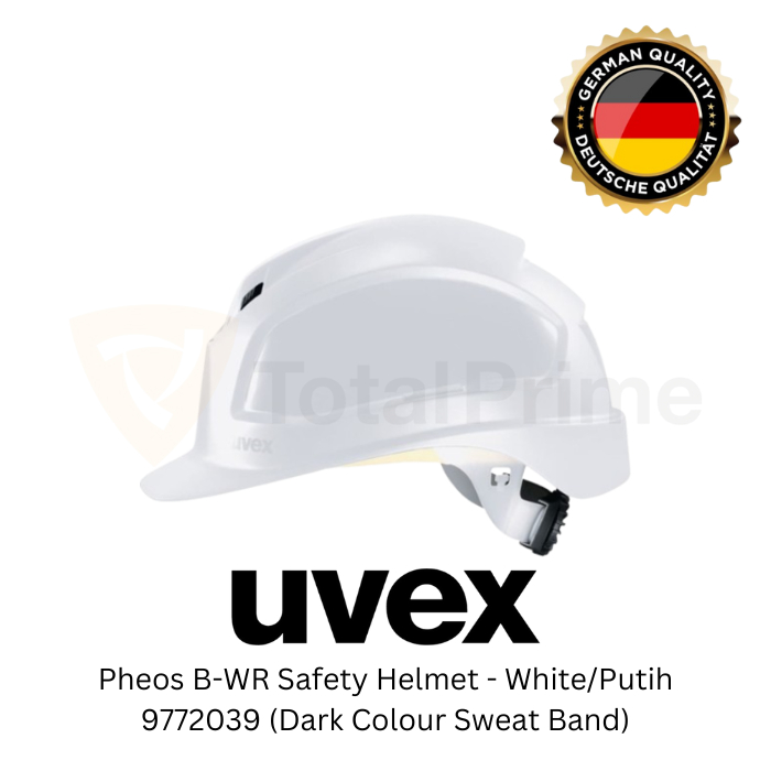 Jual Uvex Pheos B-WR Safety Helmet (Dark Sweat Band) | Shopee Indonesia