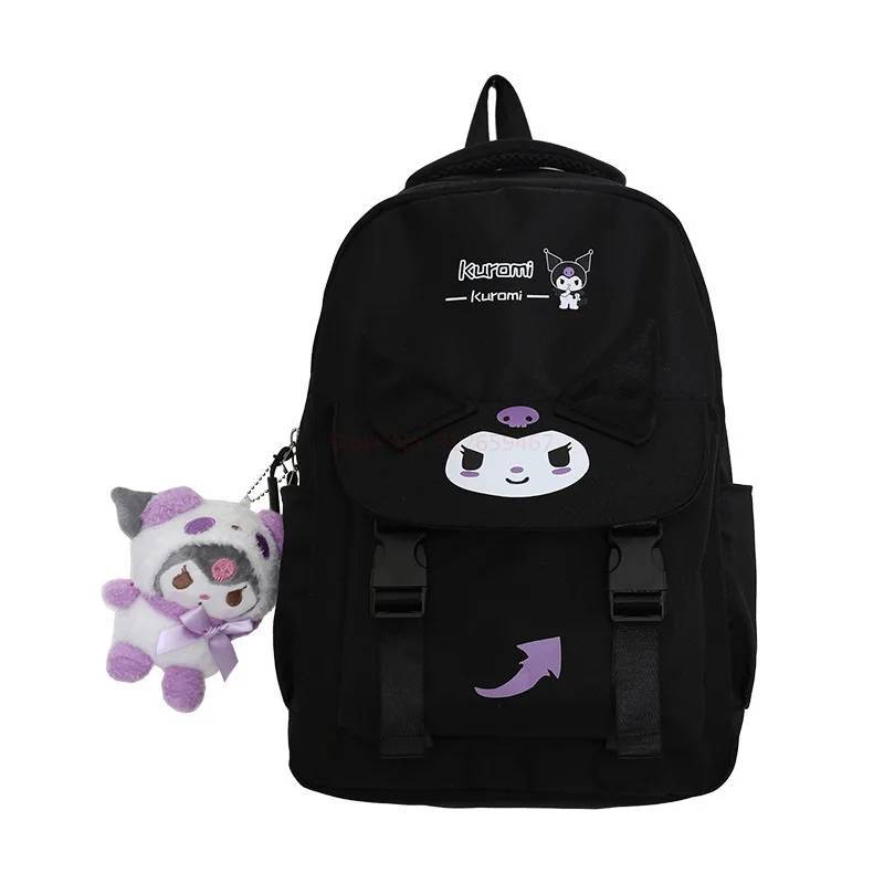 Ransel Sekolah Sanrio BPS08 KUROMI CINNAMOROLL MYMELODY Backpack Wanita  Remaja Korea Style Fashion Terbaru
