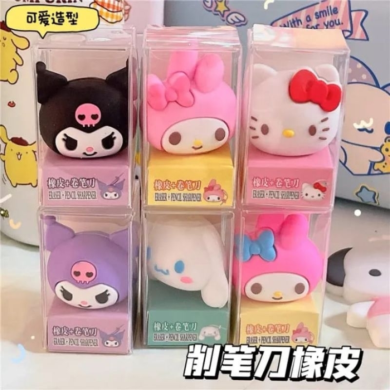 Jual Peruncing Kepala Sanrio Sharpener Rautan | Shopee Indonesia