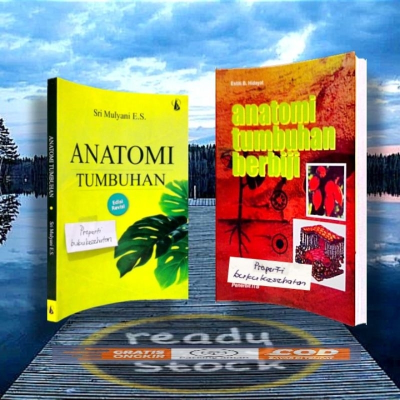 Jual PAKET 2 BUKU ANATOMI TUMBUHAN BERBIJI Dan ANATOMI TUMBUHAN ...