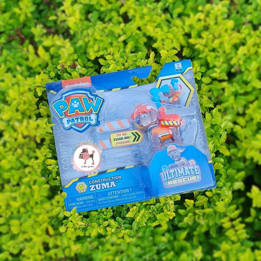 Jual Paw Patrol Construction Ultimate Rescue - Zuma | Shopee Indonesia