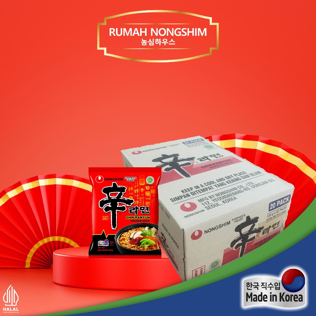 Jual Nongshim Shin Ramyun 1 Dus [20 x 120g] | Shopee Indonesia