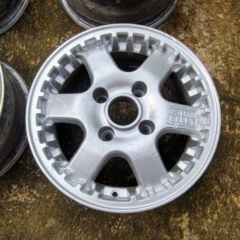 Jual velg enkei rally r14 lebar 6 cocok untuk corolla dx kijang avanza ...
