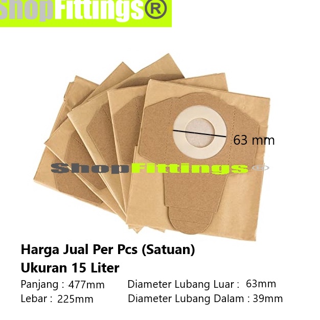 Jual Cyw Kantong Debu Paper Dust Bag Vacuum Cleaner Or Liter