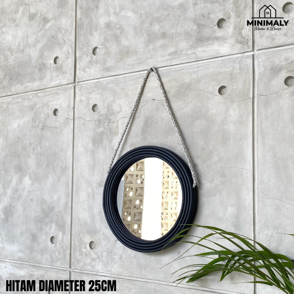 Jual Kaca Dinding Rotan (TAHAN AIR DAN RAYAP) Kaca Aesthetic Cermin