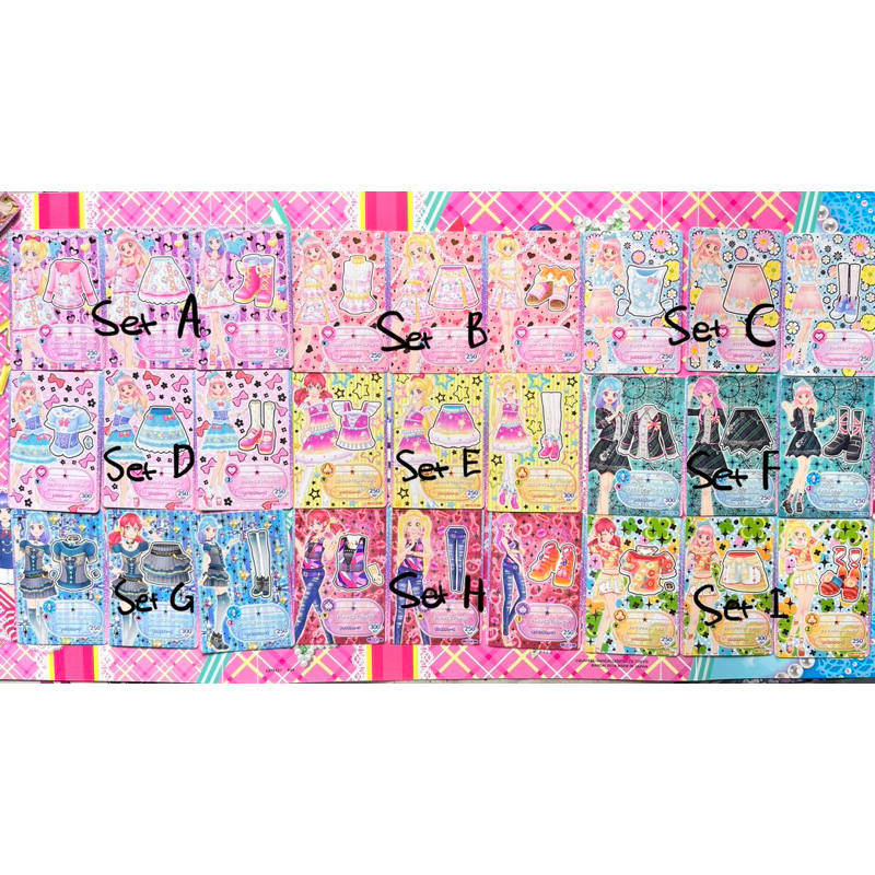 Jual Kartu Aikatsu Friends Asli Normal Set Jepang Gold Lining Cute Pop ...