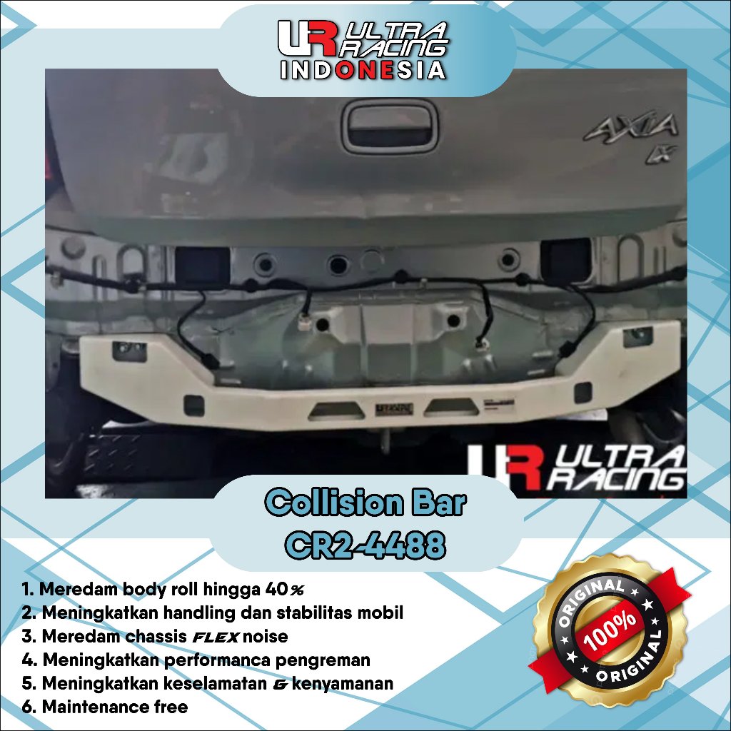 Jual Aksesoris Stabiliser ULTRA RACING Safety Bar - Rear Anti Crash ...