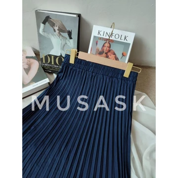 Rok Plisket Payung Rok Payung Rok Payung Panjang Polos Rok Payung Allsize Kode 01