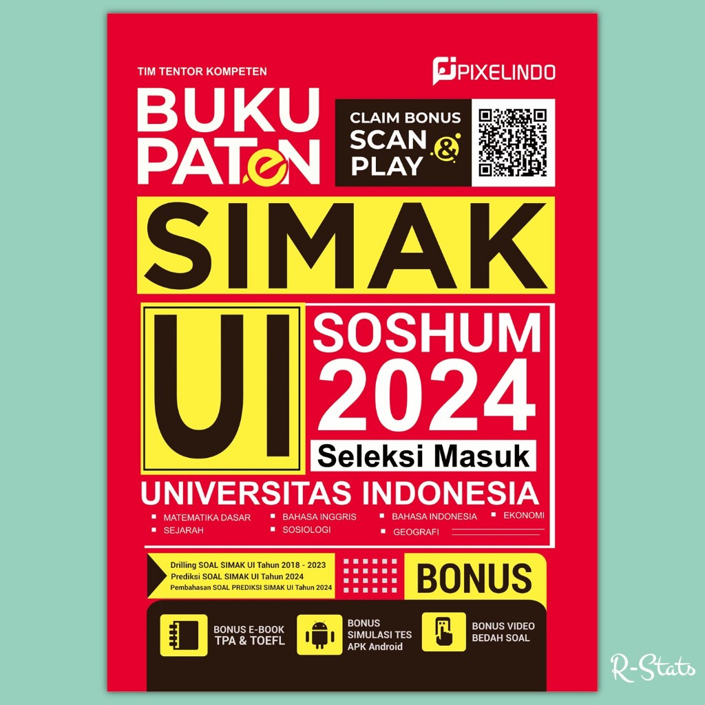 Jual Buku Latihan Soal Dan Pembahasan Ujian Mandiri Tes Masuk SIMAK UI ...