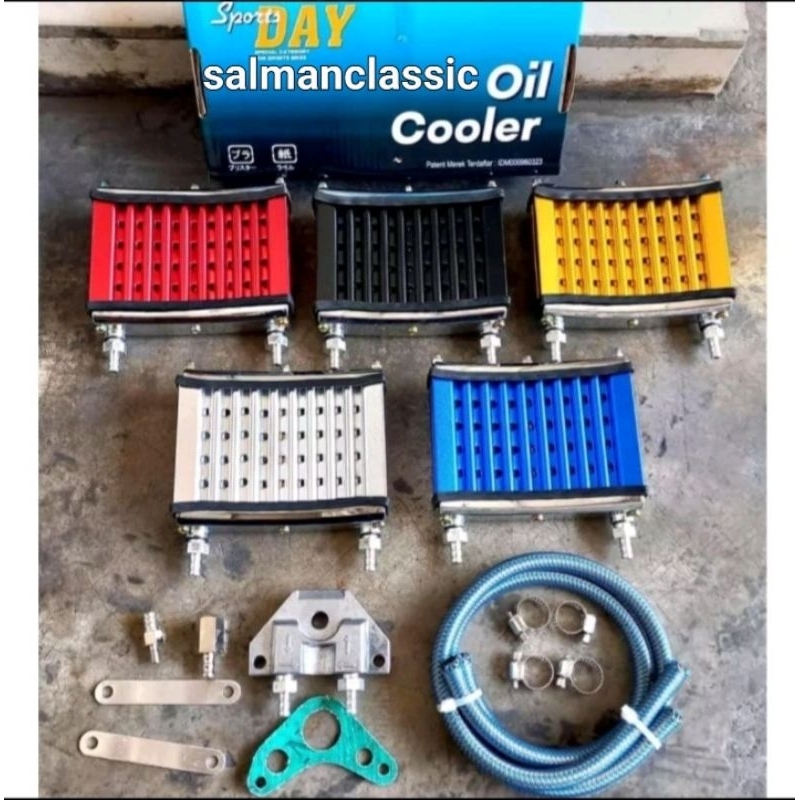 Jual Oil cooler DAY universal cooling radiator engine all motor semua ...