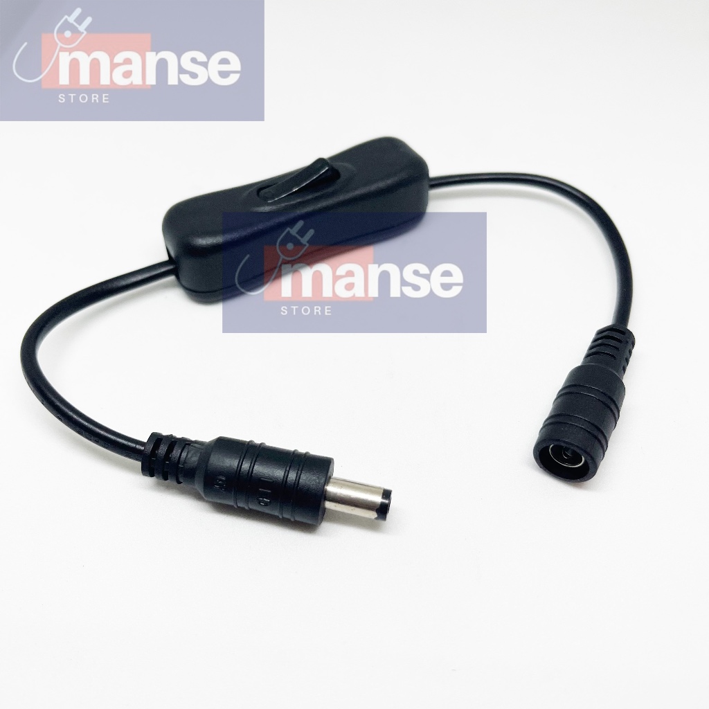 Jual Saklar On Off Kabel Jack DC / Switch Gantung On Off Kabel Jack DC ...