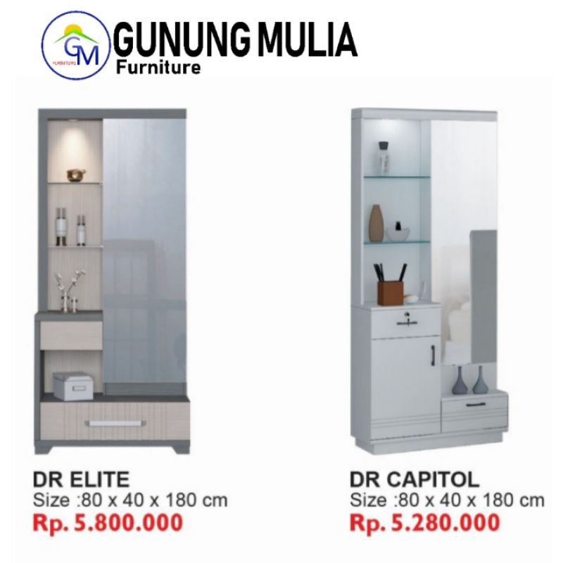 Jual Meja Rias Siantano Bahan Kayu Mdf - DR Elite | Shopee Indonesia