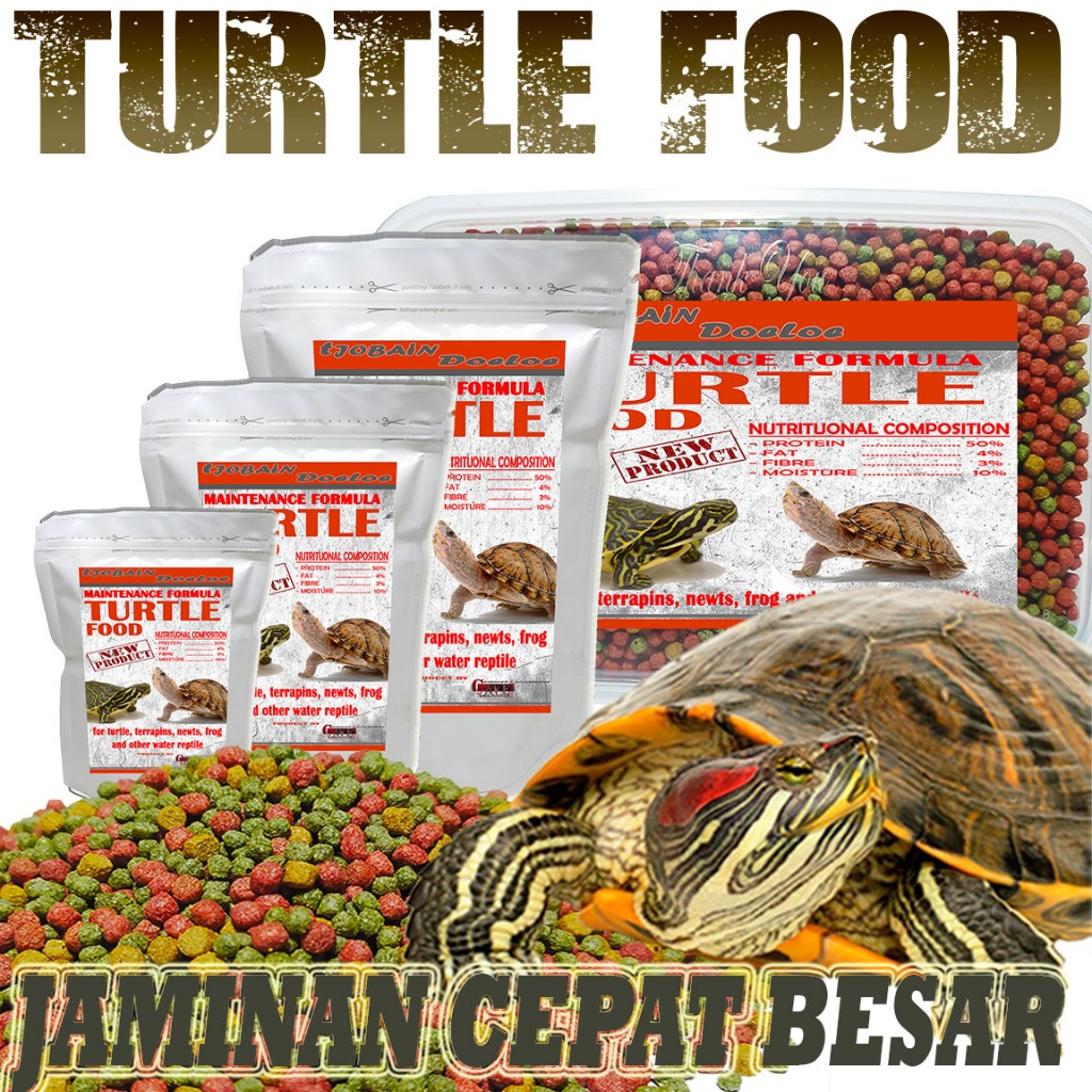 Jual 500GR Makanan pakan pelet kura kura air turtle food brazil res cst ...