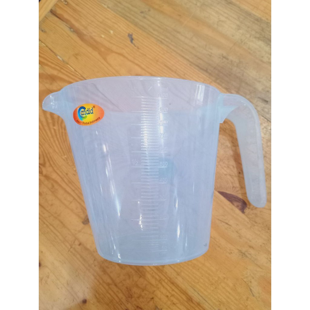 Jual Gelas Takar 1000ml 1 Liter Gelas Takar Plastik Gelas Ukur Measuring Cup Shopee 9809