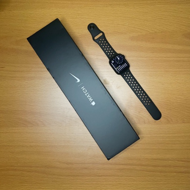 Apple Watch Series iwatch 41mm Nike Edition Midnight Aluminium Case With  Sportband Original Second Like New