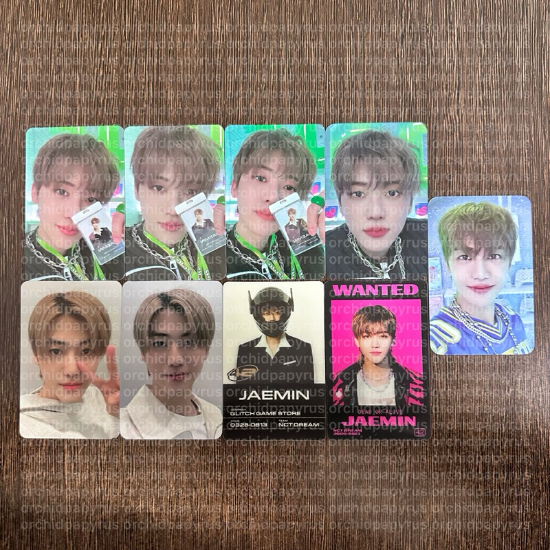 Jual Photocard Jaemin NCT Dream Glitch Mode Glimo Lucky Draw POB