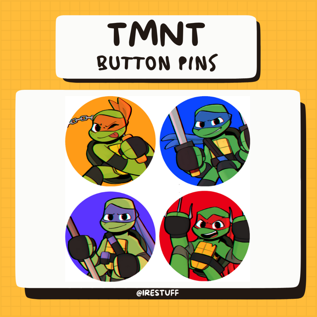 Jual TMNT | Button Pins | Shopee Indonesia