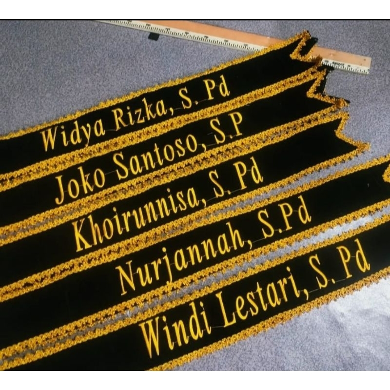 Jual Selempang Wisuda Renda Marshanda Shopee Indonesia