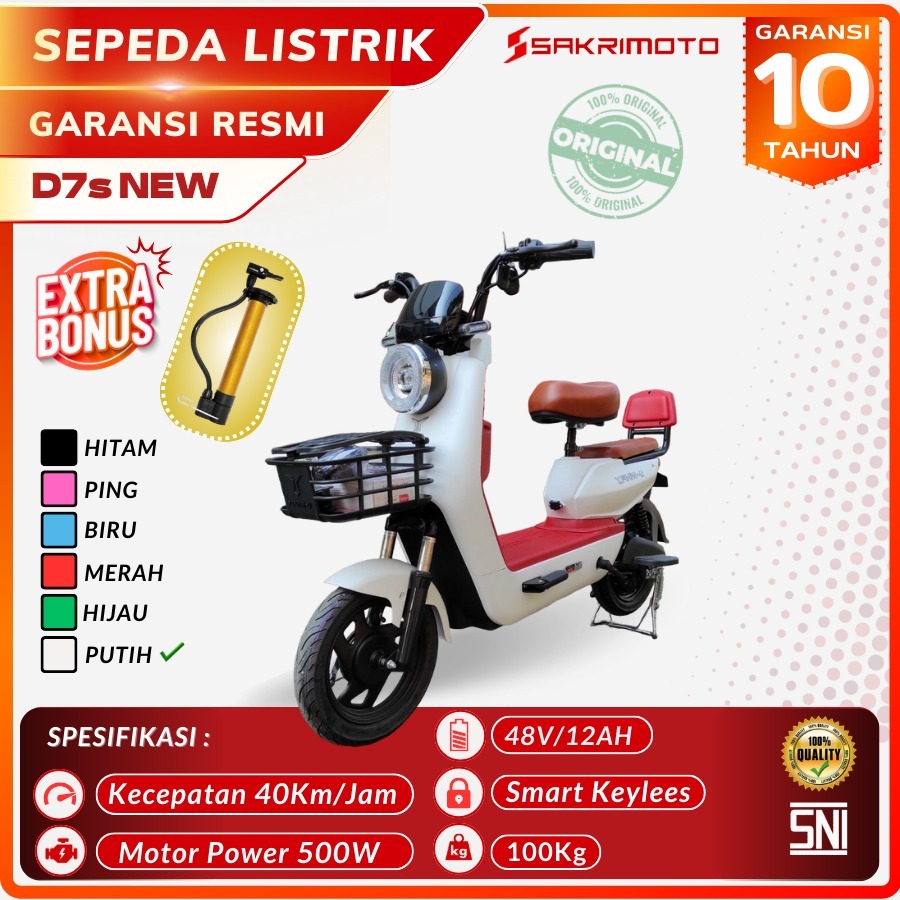 Jual Sepeda Listrik Uwinfly Df Garansi Resmi U Win Fly D S Dragon Fly Kargo Shopee Indonesia