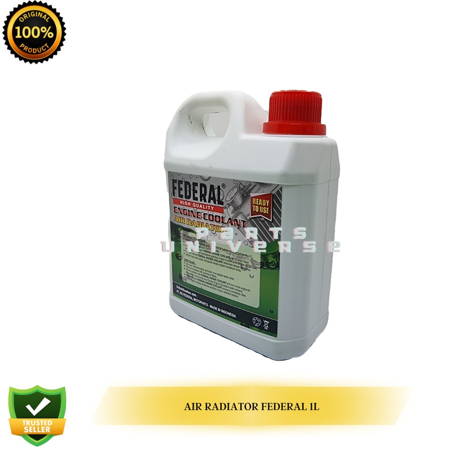 Jual AIR RADIATOR ENGINE COOLANT FEDERAL HIGH QUALITY FED HQ 1L ...