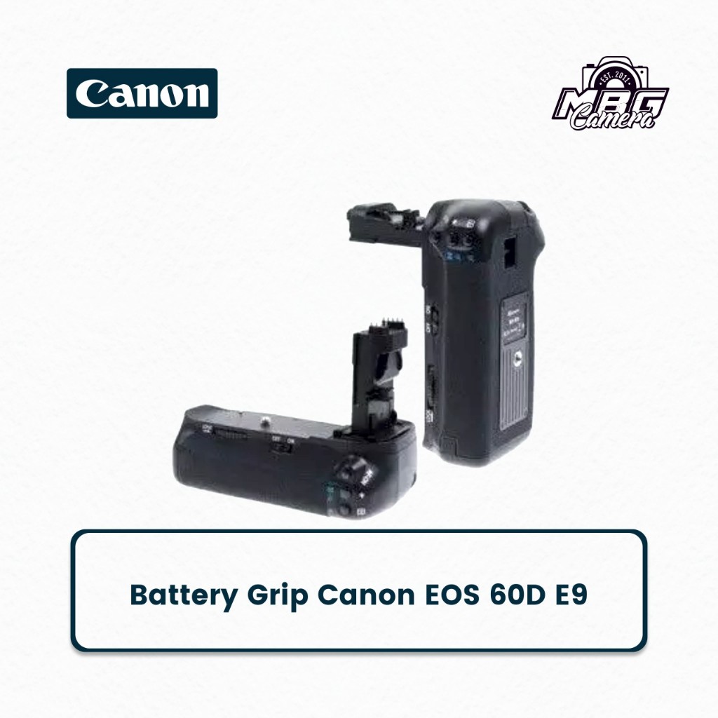 Jual BATTERY GRIP CANON BGE9 FOR EOS 60D Shopee Indonesia