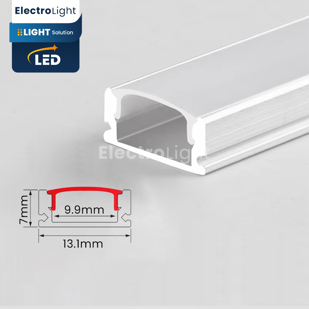 Jual Kap housing aluminium LED strip tanam tempel inbow outbow rumah ...