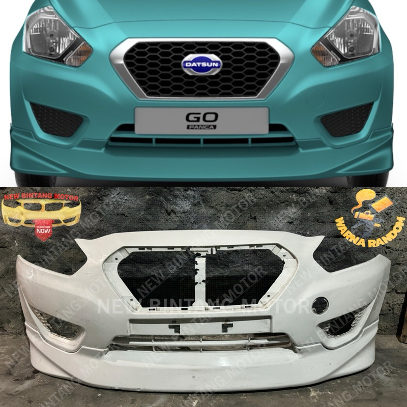 Jual Bumper bodykit depan datsun GO panca 2012 2015 original | Shopee ...