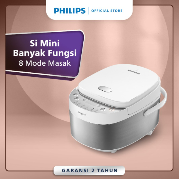 Jual Philips Rice Cooker Digital Mini Magic Com 0.85L HD3170 Anti