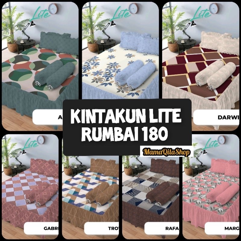 Jual Kintakun LITE Sprei RUMBAI King 180 X 200 Shopee Indonesia