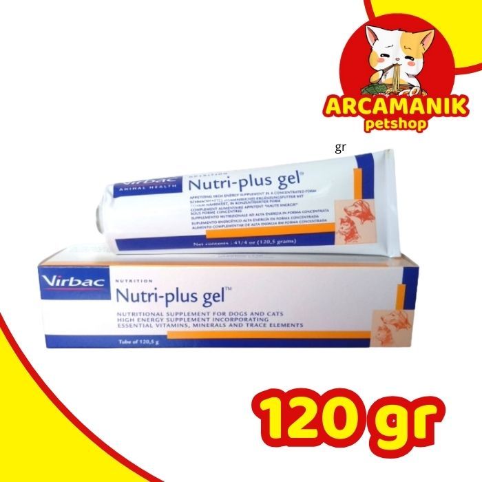 Jual Nutriplus Gel 120gr - Nutri plus Gel Suplemen Vitamin Kucing ...