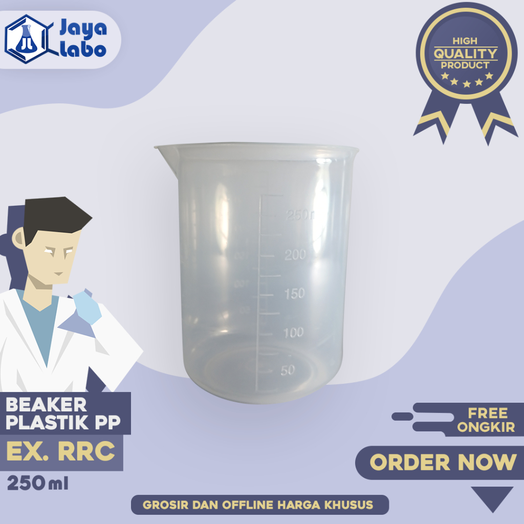 Jual Rrc Beaker Plastik Pp Vol 250 Ml Gelas Kimia Gelas Piala Plastik Rp10900 Shopee 1415
