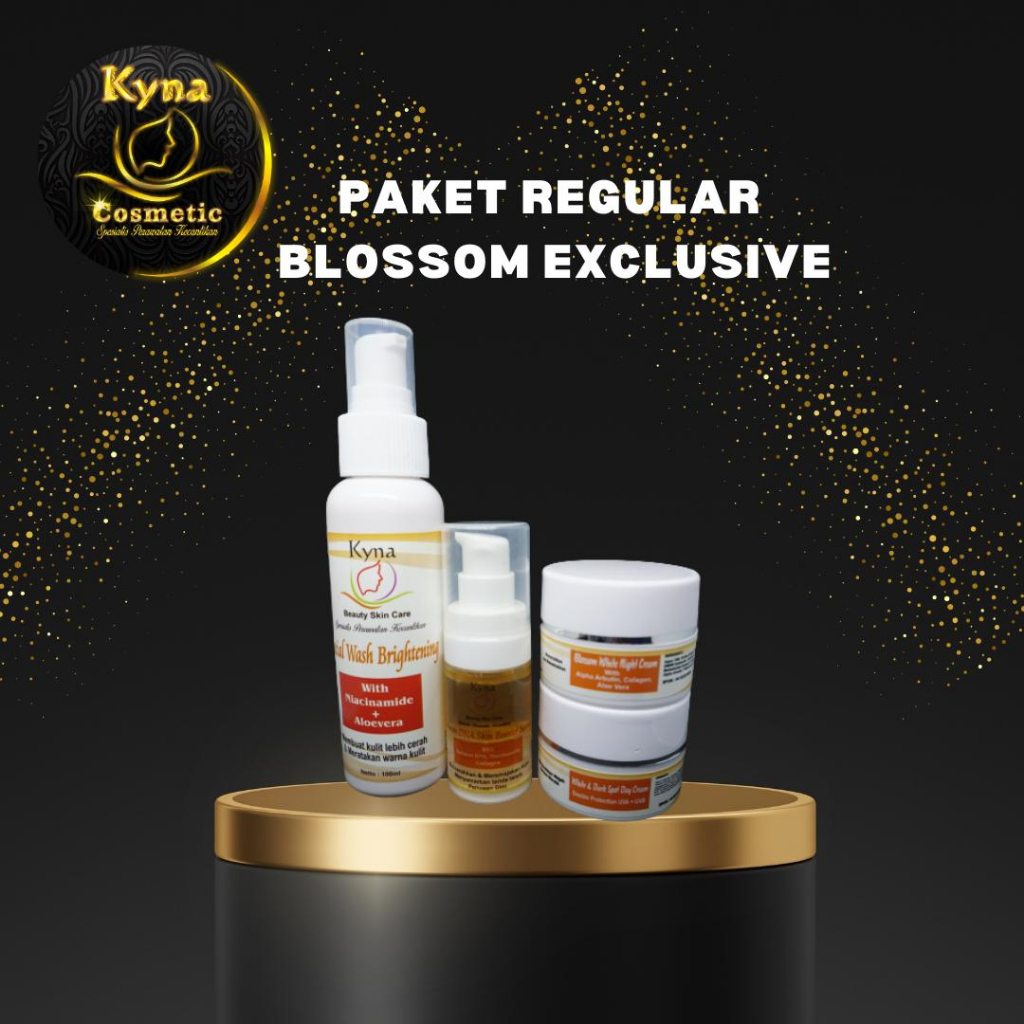 Jual Paket Regular Blossom Exclusive Kyna Facial wash brightening ...